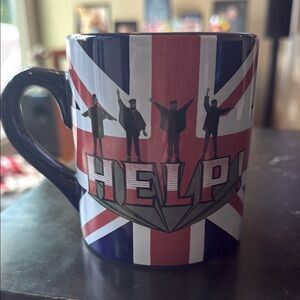 Beatles Mug with HELP Design